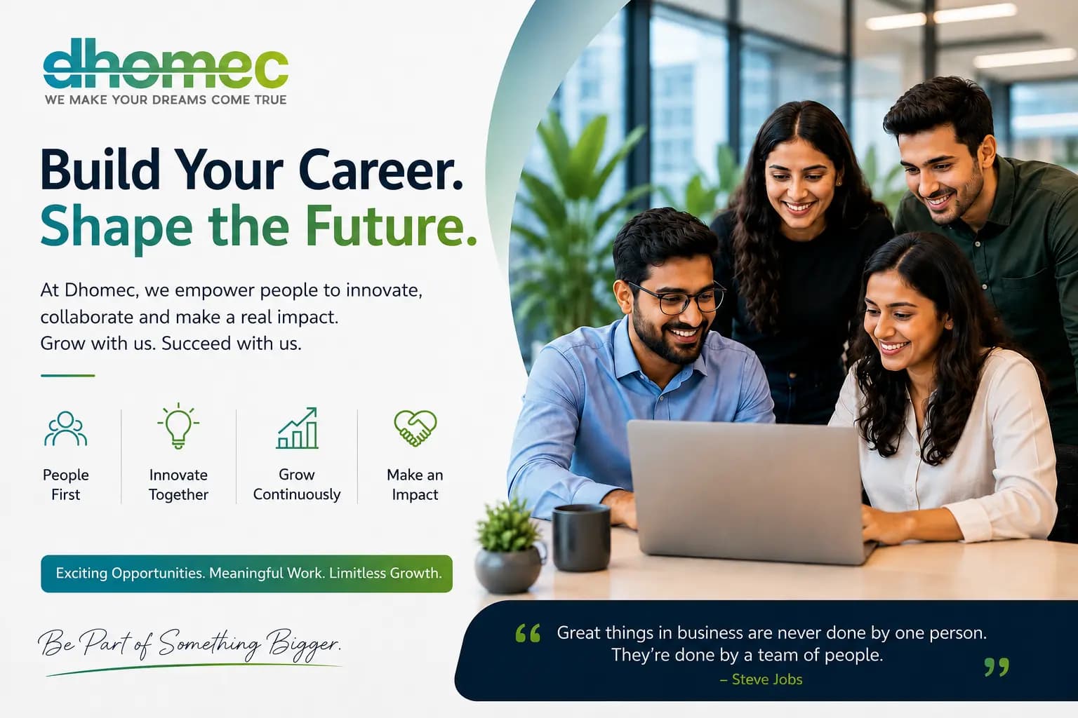 Careers at Dhomec