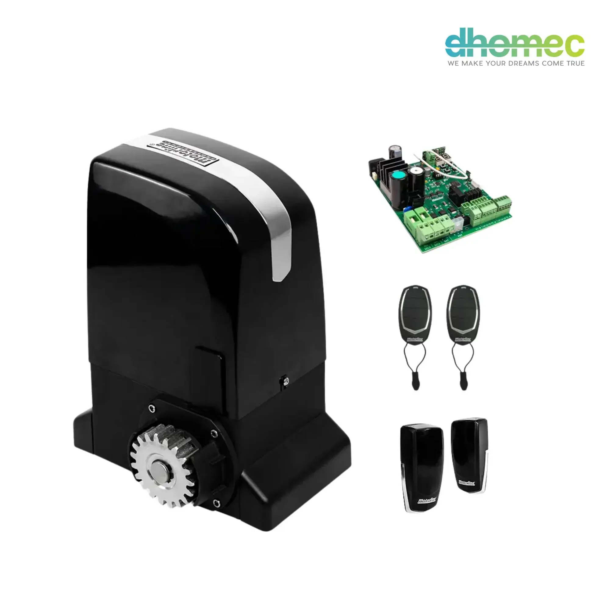 Motorline KIT GALO600 Brushless Sliding Gate Automation System gallery 2