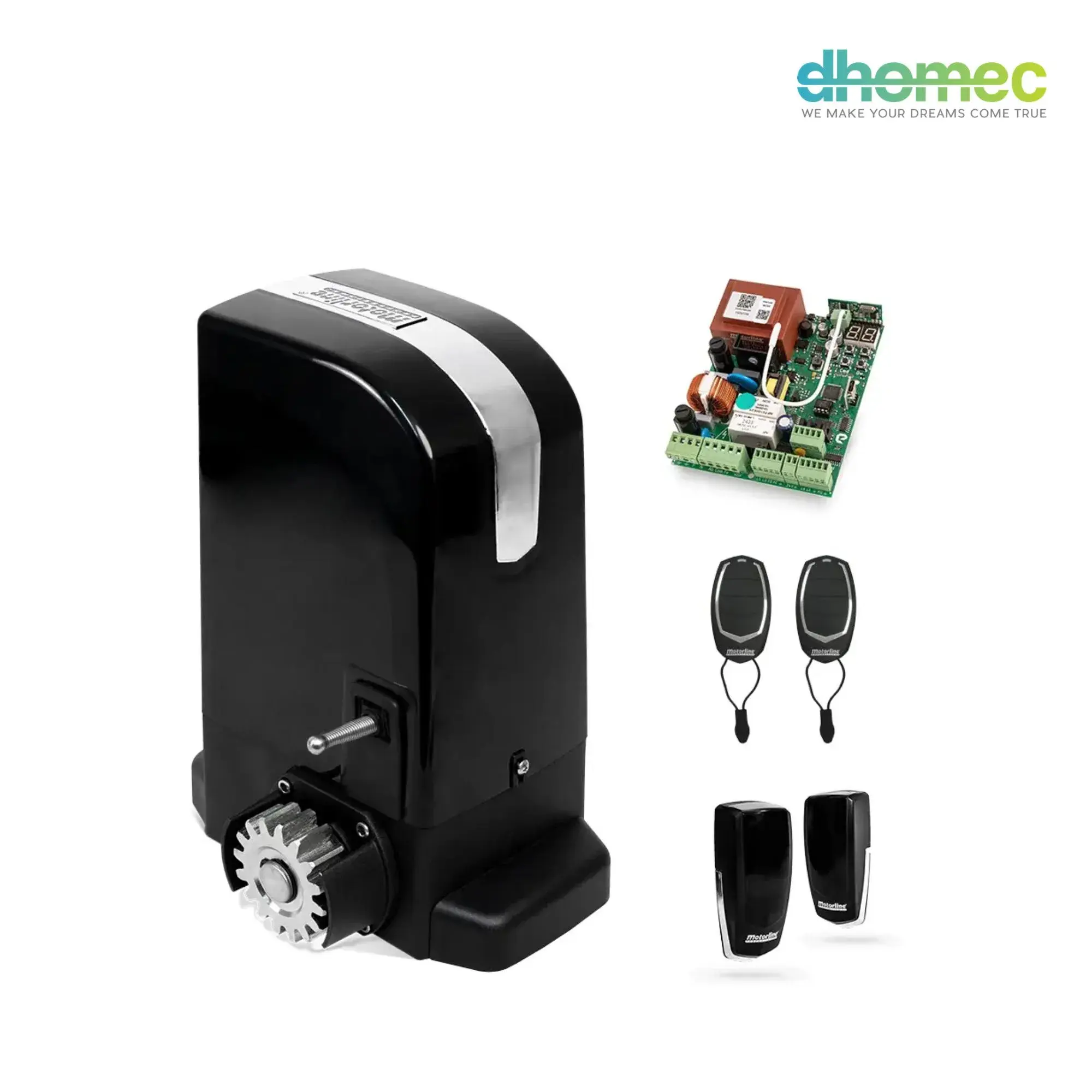 Motorline KIT BRAVO500-50 Sliding Gate Automation System gallery 2