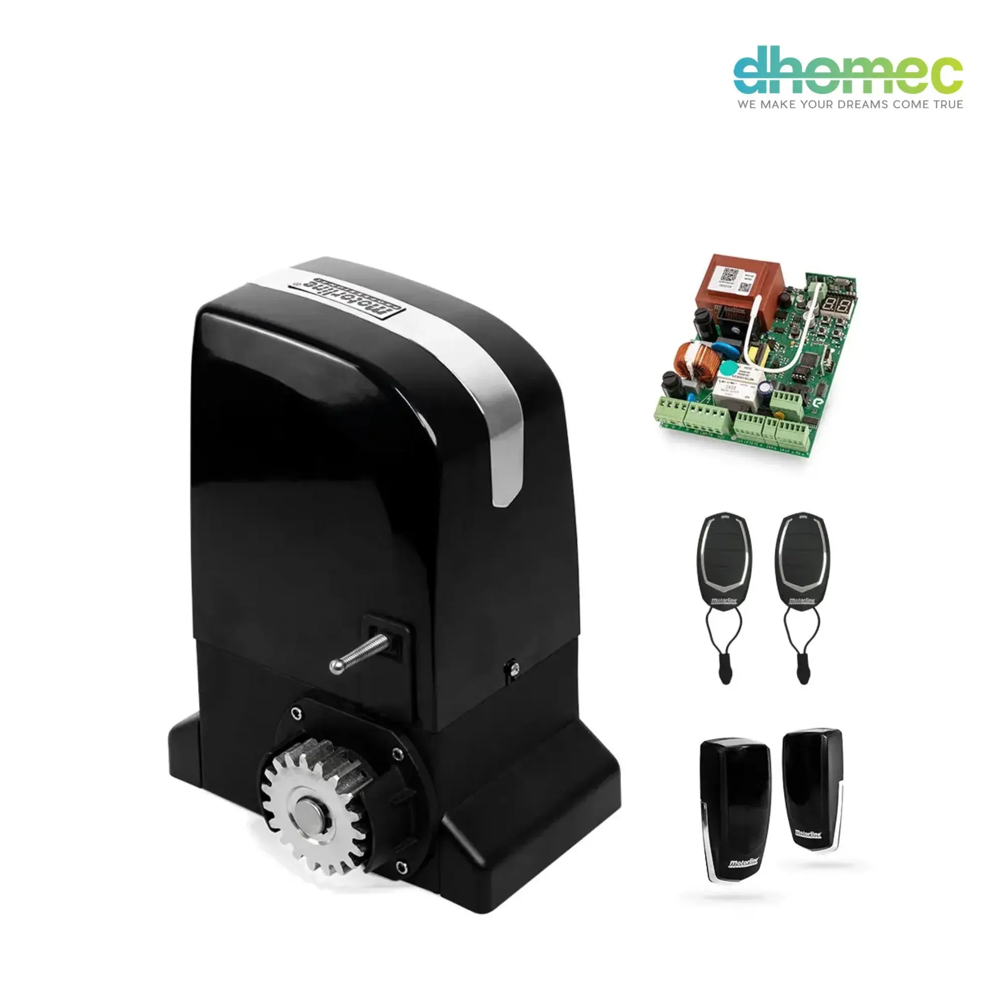 Motorline KIT SLIDE800A-50 230V Sliding Gate Automation System