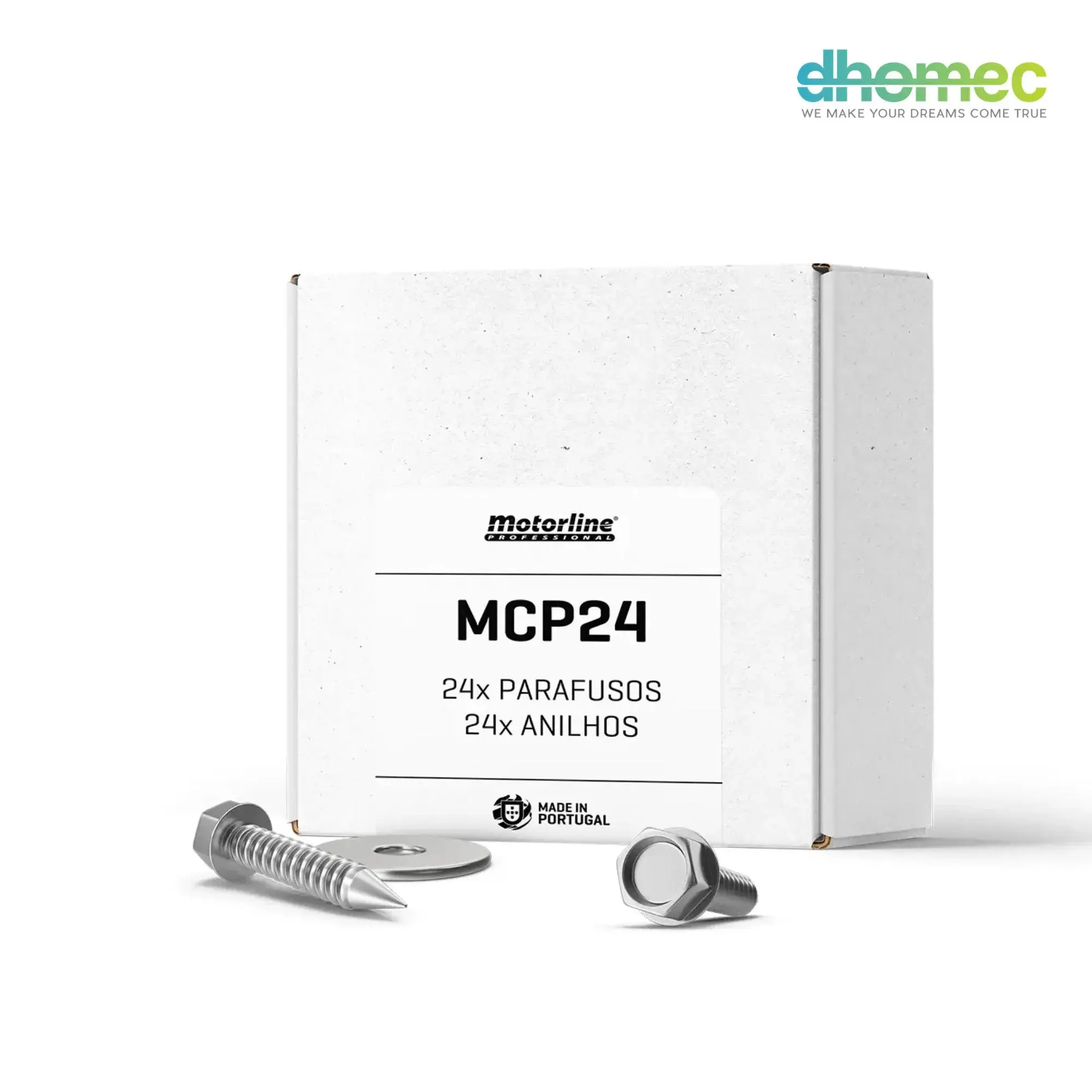 Motorline MCP24 Screw & Washer Fixing Kit for CRM5 Gear Rack