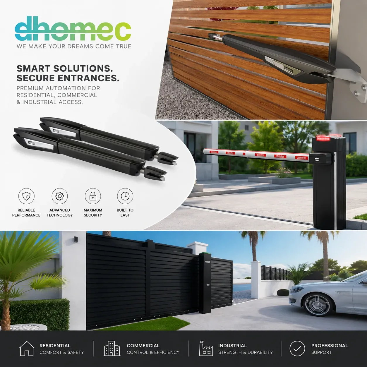 Automatic Gates vs Boom Barriers: Which Entry Automation System Is Right for Your Property?